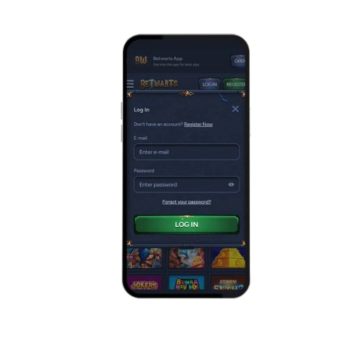 Betwarts Casino Login & Register